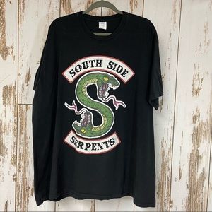Port & Co. Southside Serpents T-Shirt from the show Riverdale. Size 3XL.